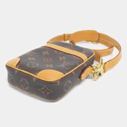 مملوكة مسبقًا حقيبة لوي فيتون دانوب \"كتف\" جلد مونوغرام