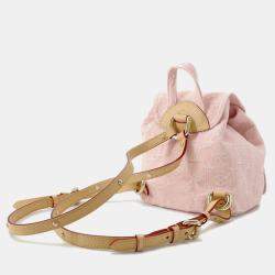 مملوكة مسبقًا Louis Vuitton Monogram Denim Venice Backpack Pink