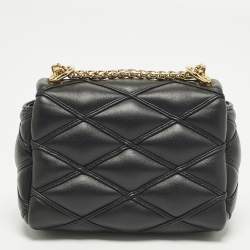 مملوكة مسبقًا حقيبة كروس بودي جلد ماليتاج سوداء لويس فيتون غو-14 بيكو