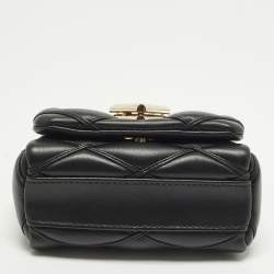 مملوكة مسبقًا حقيبة كروس بودي جلد ماليتاج سوداء لويس فيتون غو-14 بيكو