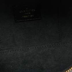 Pre Owned Louis Vuitton Vanity Monogram Reverse Canvas Chain Pouch