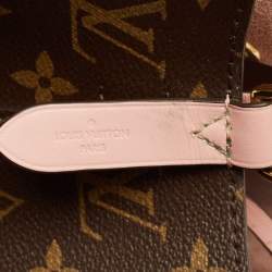 Pre Owned Louis Vuitton NeoNoe Rose Poudre Monogram Canvas Bucket Bag