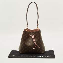 Pre Owned Louis Vuitton NeoNoe Rose Poudre Monogram Canvas Bucket Bag
