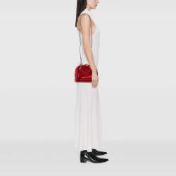 مملوكة مسبقًا Louis Vuitton Red Monogram Vernis Alma BB