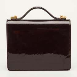 مملوكة مسبقًا Louis Vuitton Monceau BB Amarante Vernis Bag