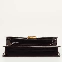 مملوكة مسبقًا Louis Vuitton Monceau BB Amarante Vernis Bag