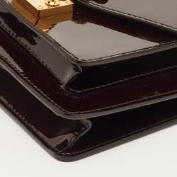 مملوكة مسبقًا Louis Vuitton Monceau BB Amarante Vernis Bag