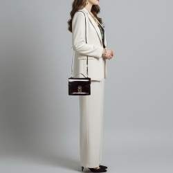 مملوكة مسبقًا Louis Vuitton Monceau BB Amarante Vernis Bag