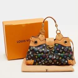 Pre Owned Louis Vuitton Ursula Multicolor Monogram Canvas and Leather Bag