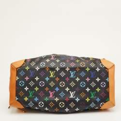 Pre Owned Louis Vuitton Ursula Multicolor Monogram Canvas and Leather Bag