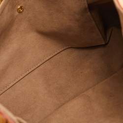 Pre Owned Louis Vuitton Ursula Multicolor Monogram Canvas and Leather Bag