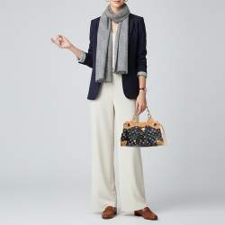 Pre Owned Louis Vuitton Ursula Multicolor Monogram Canvas and Leather Bag