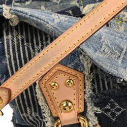 مملوكة مسبقًا Louis Vuitton Monogram Denim Patchwork Postie 2way Handbag