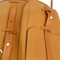 مملوكة مسبقًا Louis Vuitton Brown Leather Christopher GM Backpack