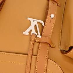 مملوكة مسبقًا Louis Vuitton Brown Leather Christopher GM Backpack