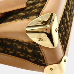 Pre Owned حقيبة لويس فويتون توييدي مونوجرام قماش مغلفة بني