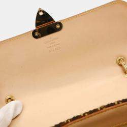 Pre Owned حقيبة لويس فويتون توييدي مونوجرام قماش مغلفة بني