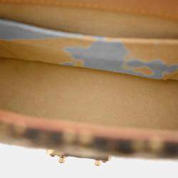 Pre Owned حقيبة لويس فويتون توييدي مونوجرام قماش مغلفة بني