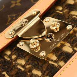 Pre Owned حقيبة لويس فويتون توييدي مونوجرام قماش مغلفة بني