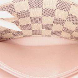 مملوكة مسبقًا Louis Vuitton White Damier Azur Pochette Felicie