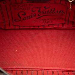 Pre Owned Louis Vuitton Brown Damier Ebene Neverfull PM