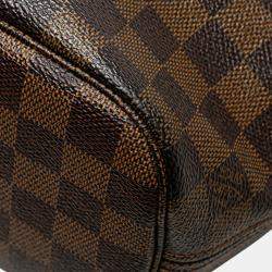 مملوكة مسبقًا Louis Vuitton Brown Damier Ebene Neverfull PM