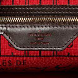 مملوكة مسبقًا Louis Vuitton Brown Damier Ebene Neverfull PM