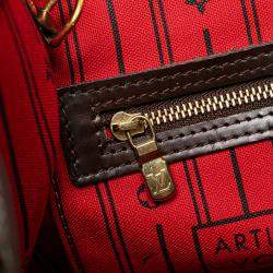 مملوكة مسبقًا Louis Vuitton Brown Damier Ebene Neverfull PM