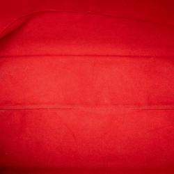 Pre Owned حقيبة لويس فيتون إسترلا نمريغ بني أحمر متوسط الحجم