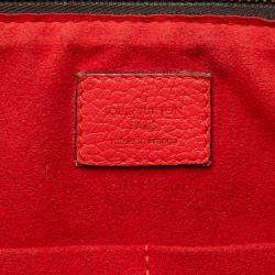 Pre Owned حقيبة لويس فيتون إسترلا نمريغ بني أحمر متوسط الحجم