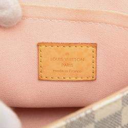 مملوكة مسبقًا حقيبة لويس فيتون كرويزيت دامير أزور أبيض