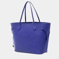 Pre Owned حقيبة لوي فيتون نيفيرفول م م إبى زرقاء