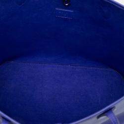 Pre Owned حقيبة لوي فيتون نيفيرفول م م إبى زرقاء