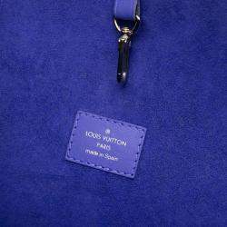 Pre Owned حقيبة لوي فيتون نيفيرفول م م إبى زرقاء