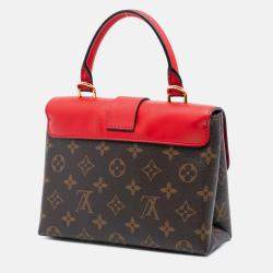 مملوكة مسبقًا Louis Vuitton Brown/Red Monogram Locky BB