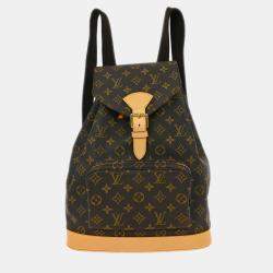 Pre Owned Louis Vuitton Monogram Montsouris Gm Backpack