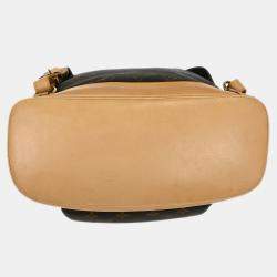 Pre Owned Louis Vuitton Monogram Montsouris GM Brown Canvas Backpack