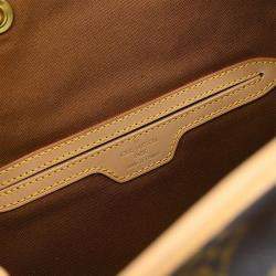 Pre Owned Louis Vuitton Monogram Montsouris GM Brown Canvas Backpack
