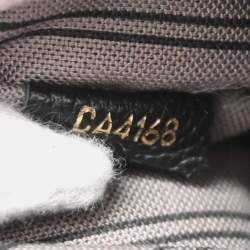 Pre Owned Louis Vuitton Sorbonne Black Monogram Empreinte Leather Backpack