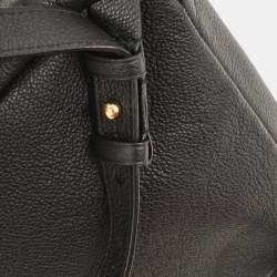 Pre Owned Louis Vuitton Sorbonne Black Monogram Empreinte Leather Backpack