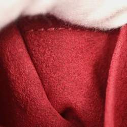 Pre Owned Louis Vuitton White Multicolor Beverly Gm Handbag