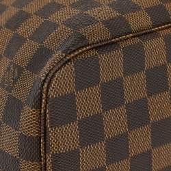 مملوكة مسبقًا Louis Vuitton Damier Neverfull Mm Shoulder Tote Bag