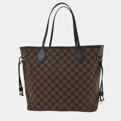 مملوكة مسبقًا Louis Vuitton Damier Neverfull Mm Shoulder Tote Bag