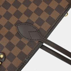 مملوكة مسبقًا Louis Vuitton Damier Neverfull Mm Shoulder Tote Bag