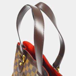 مملوكة مسبقًا Louis Vuitton Damier Hampstead Pm Tote Handbag