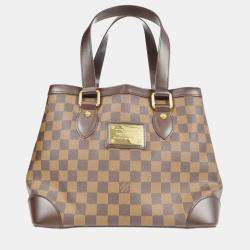 مملوكة مسبقًا Louis Vuitton Damier Hampstead Pm Tote Handbag