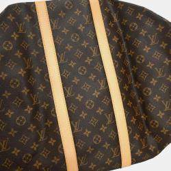 مملوكة مسبقًا Louis Vuitton Monogram Keepall 50 Duffle Travel Handbag