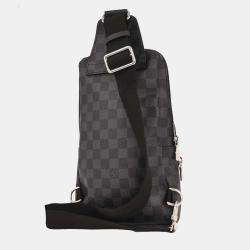 Pre Owned حقيبة لوي فيتون أفينيو غرافيت حقيبة كروسبودي