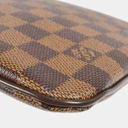 مملوكة مسبقًا Louis Vuitton Damier Pochette Plate Brooklyn Shoulder Bag