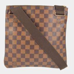 مملوكة مسبقًا Louis Vuitton Damier Pochette Plate Brooklyn Shoulder Bag